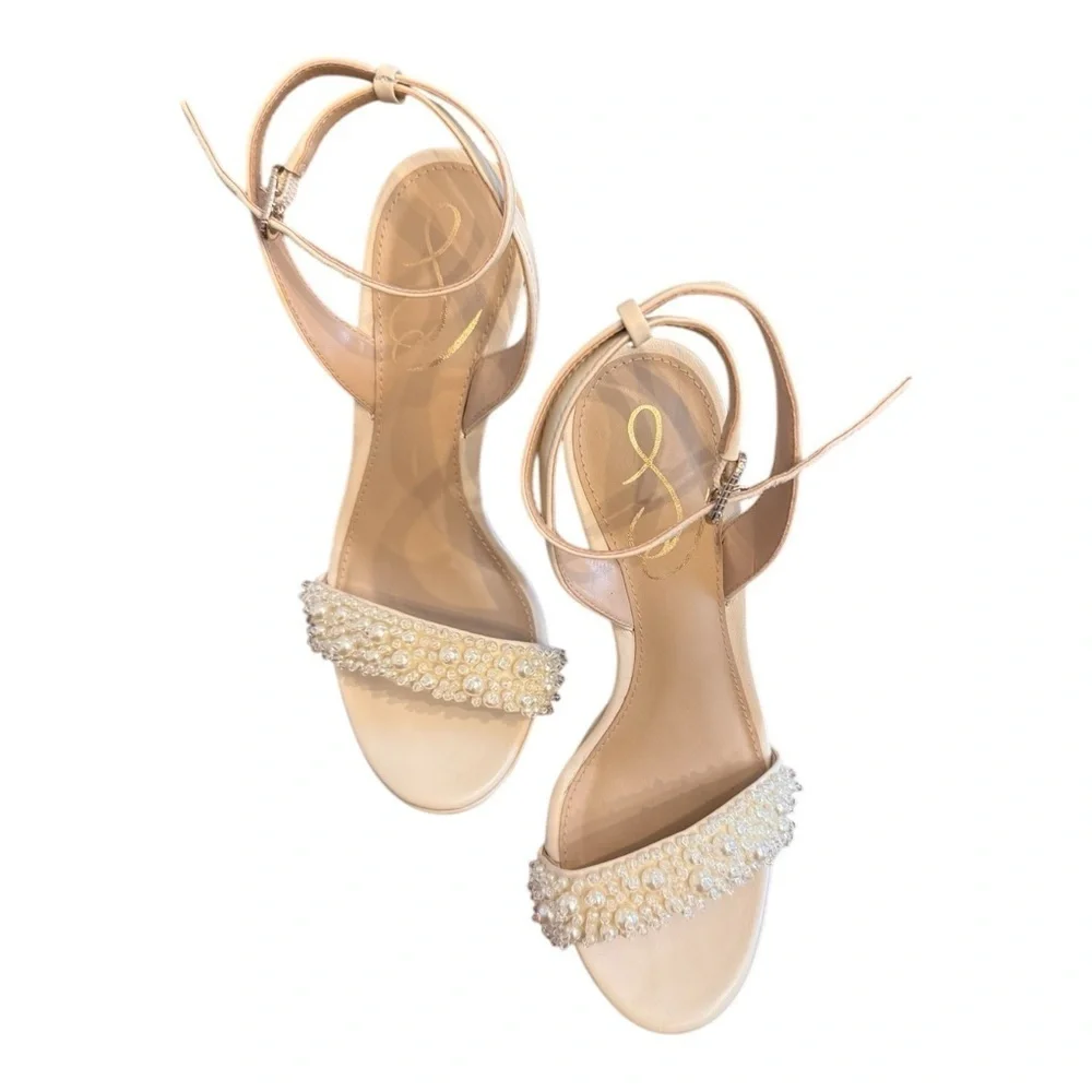 Sam Edelman Jade Perla Heels - Picture 5 of 11
